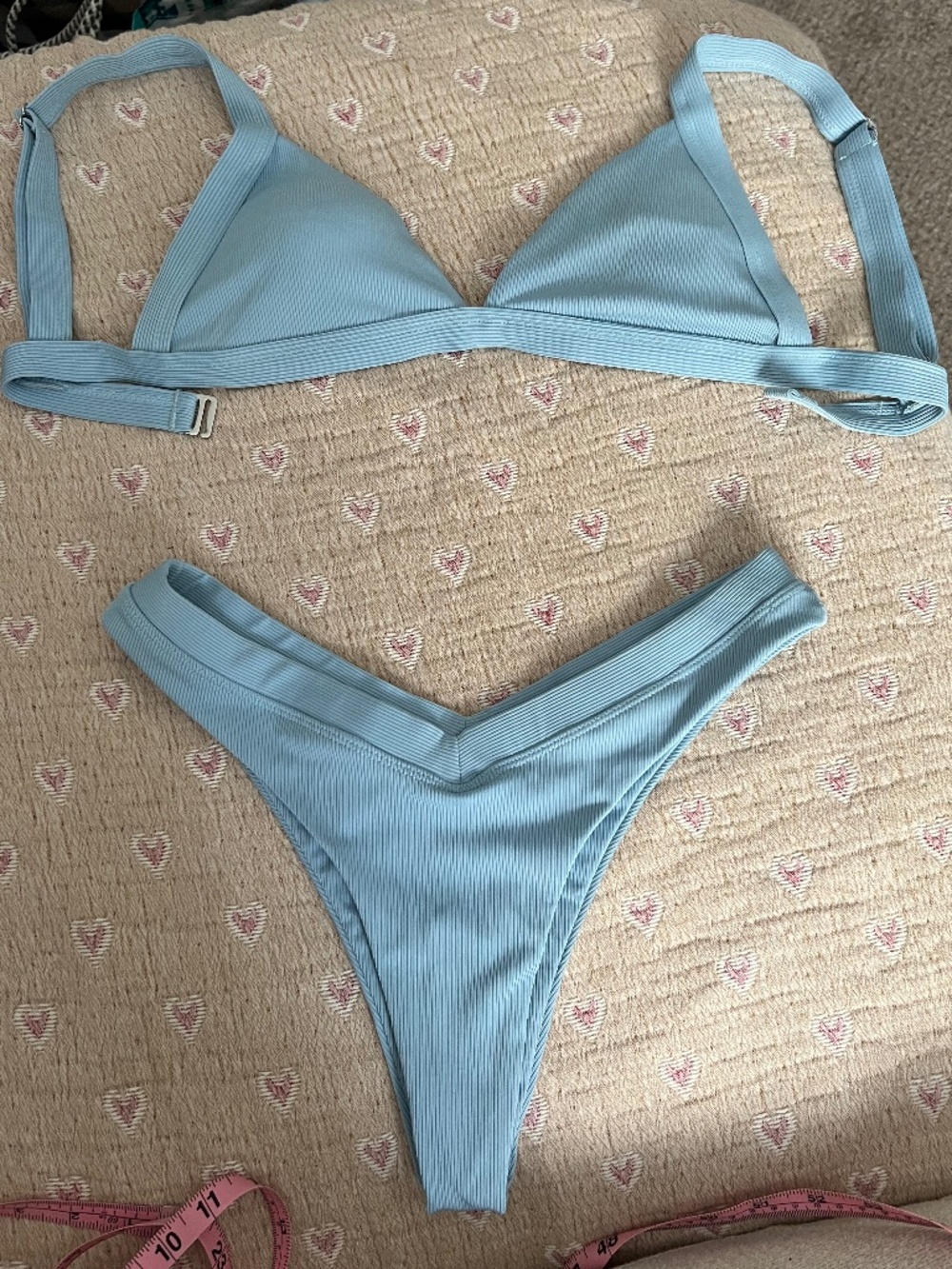 Sky Blue SHEIN Bikini